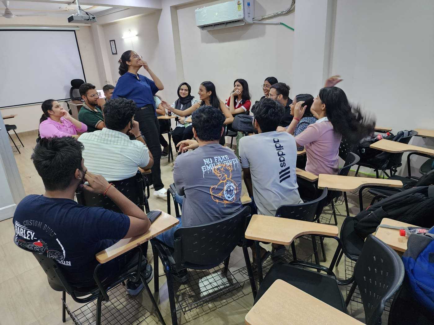 Ikshana Learning students in interactive classroom session