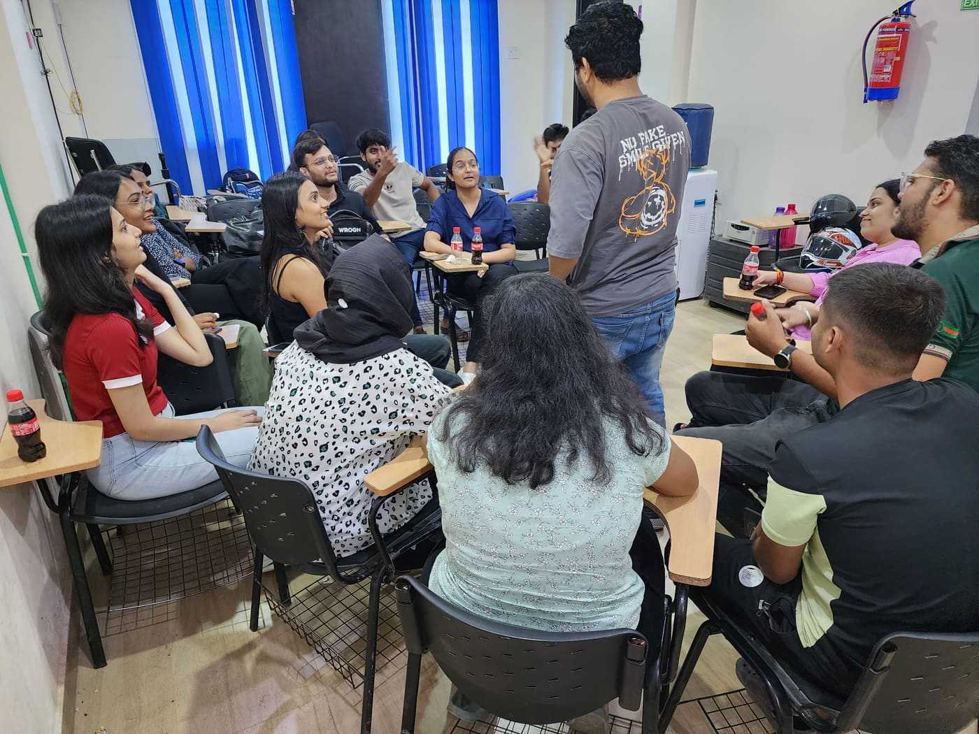 ACCA students in Ikshana Learning classroom celebration